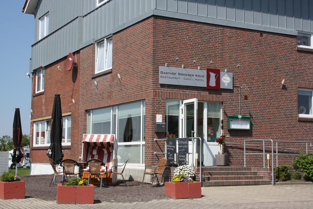 Gasthof Grosser Krug Norddeich  Zewnętrze zdjęcie